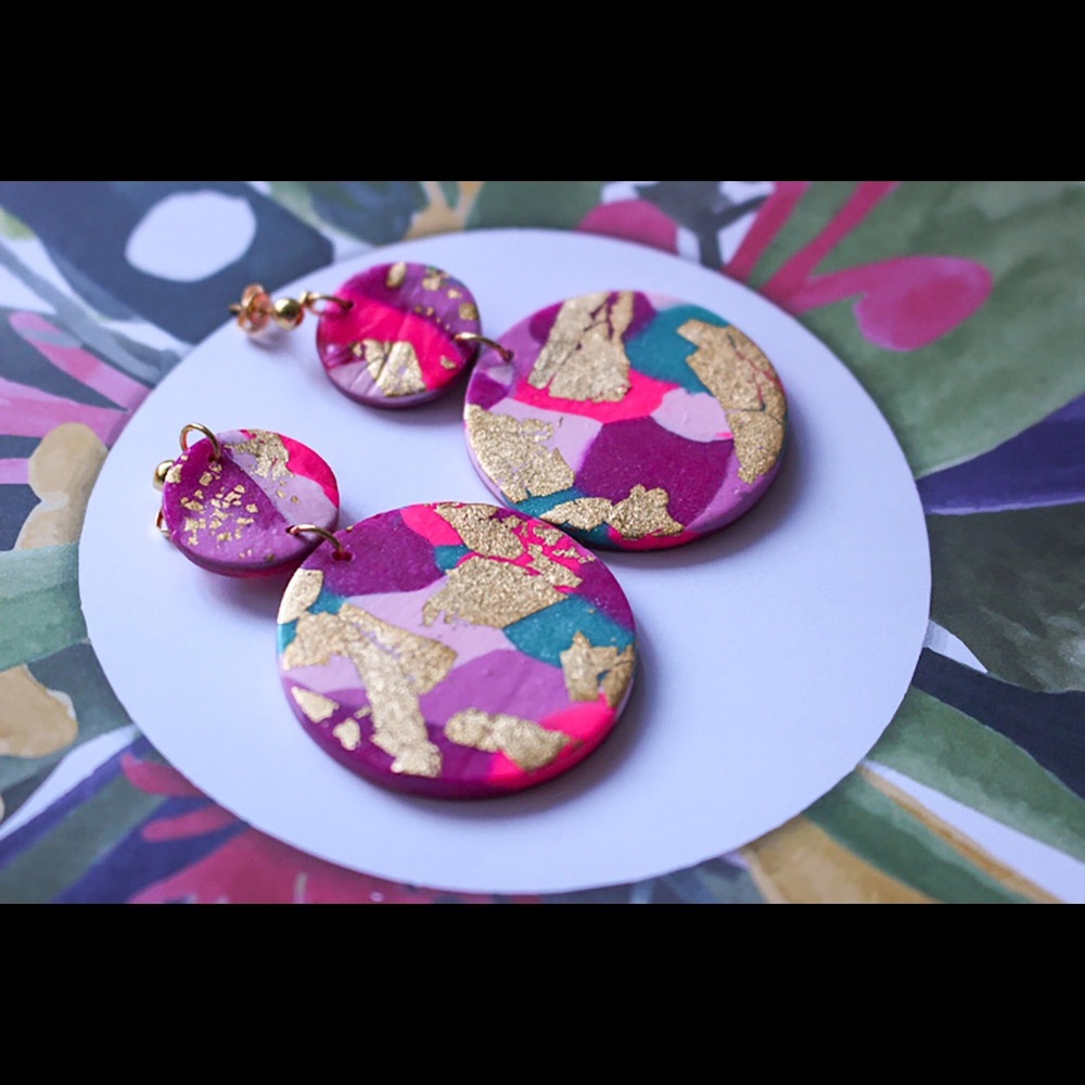Handmade earrings | “Glitterati” Collection